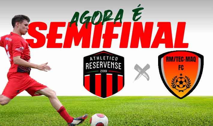 Athletico Reservense faz primeiro jogo da semifinal do Campeonato